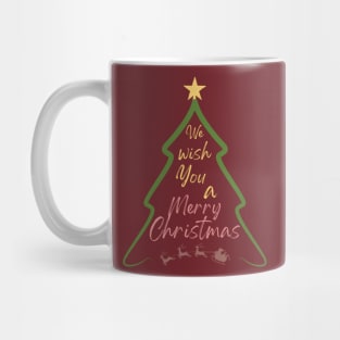 We wish you a Merry Chistmas Mug